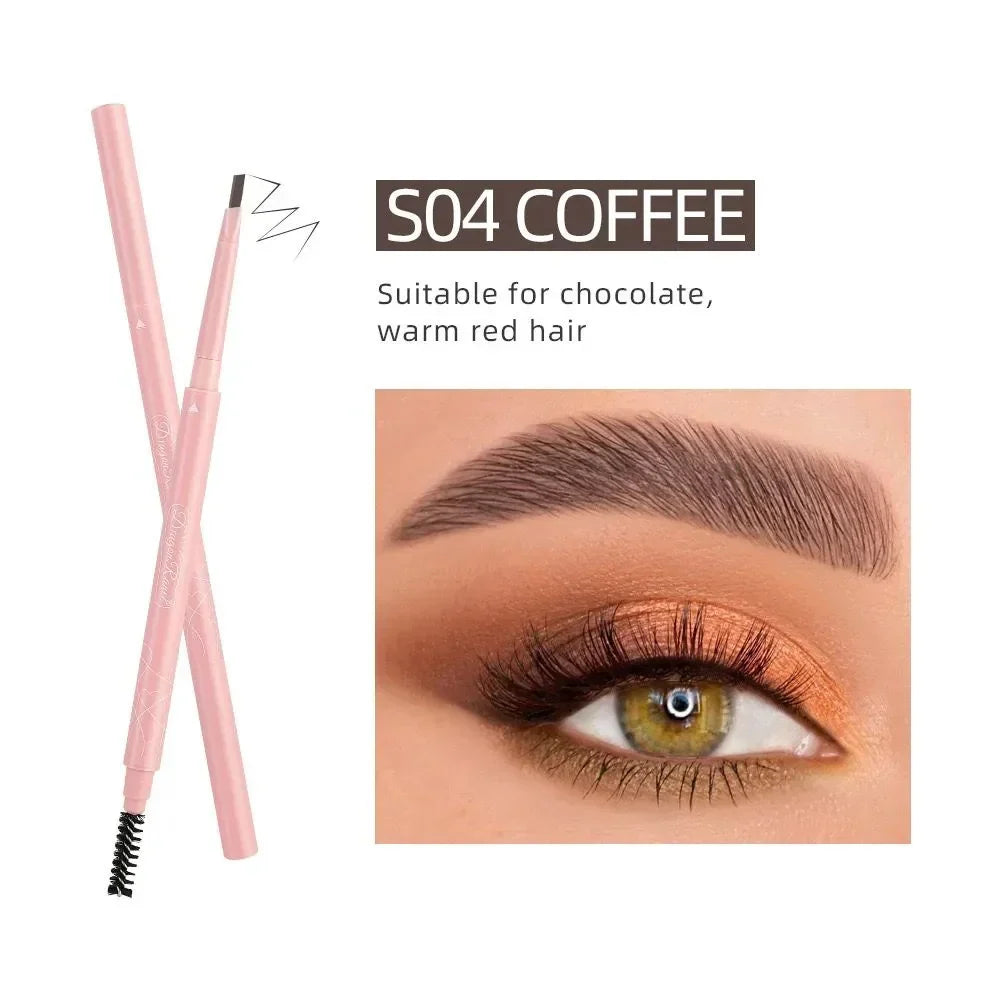 Dragon Ranee 2 In 1 Eyebrow Pencil – Natural Waterproof Smooth - Buy Online in Pakistan at Cosmia.pk