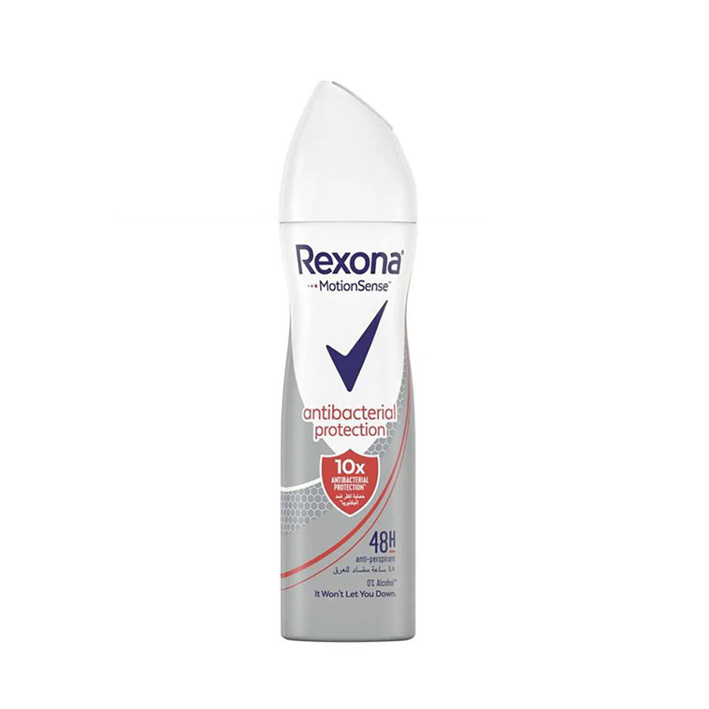 Rexona Antibacterial Protection Deodorant Spray 200ml - Buy Online in Pakistan at Cosmia.pk