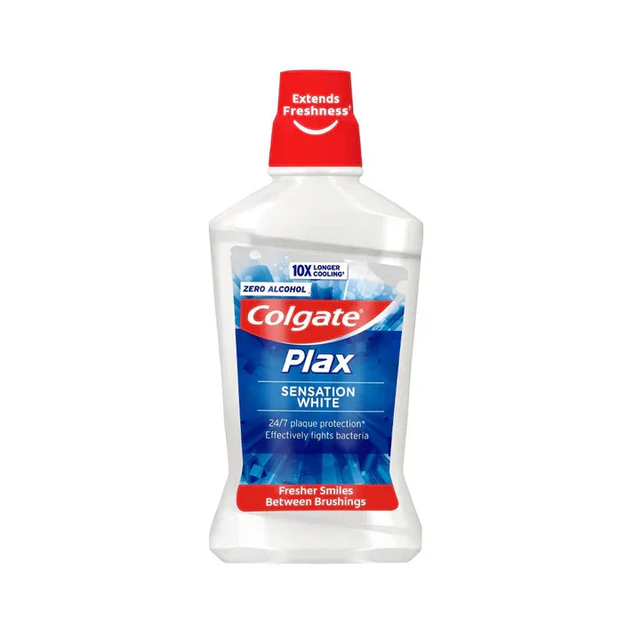 Colgate Plax Sensation White Mouthwash 500ml - Buy Online in Pakistan at Cosmia.pk