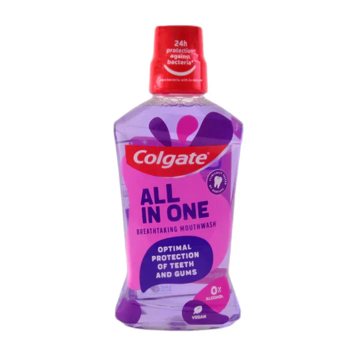 Colgate All In One Breathtaking Mouthwash 500ml - Buy Online in Pakistan at Cosmia.pk