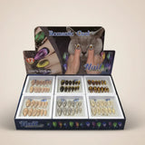 Romantic Cool Cat's Eye Press On Gel Nails - 12 Pcs ( Each ) - Buy Online in Pakistan at Cosmia.pk
