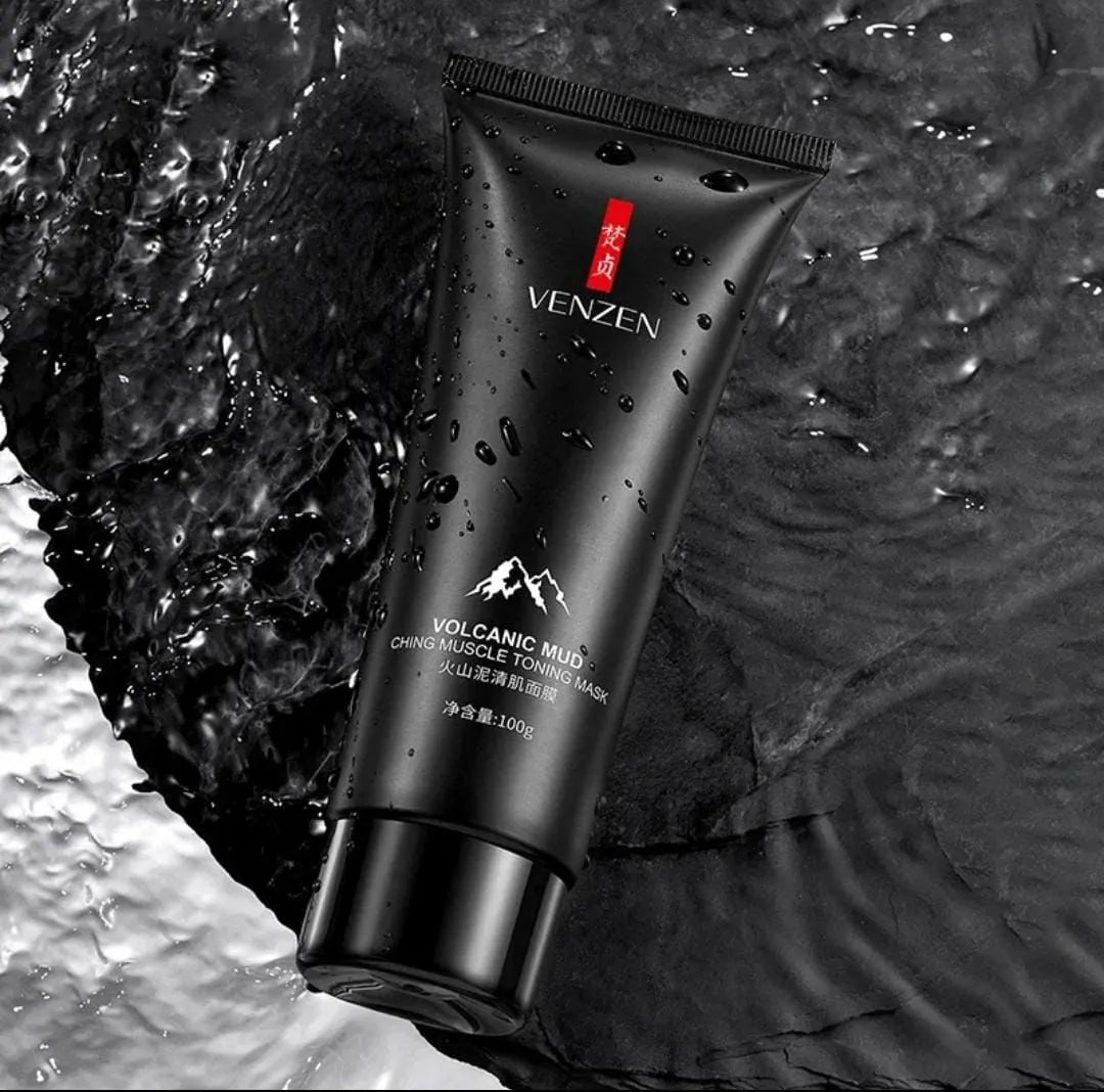 Venzen Volcanic Mud Mask 100g - Buy Online in Pakistan at Cosmia.pk