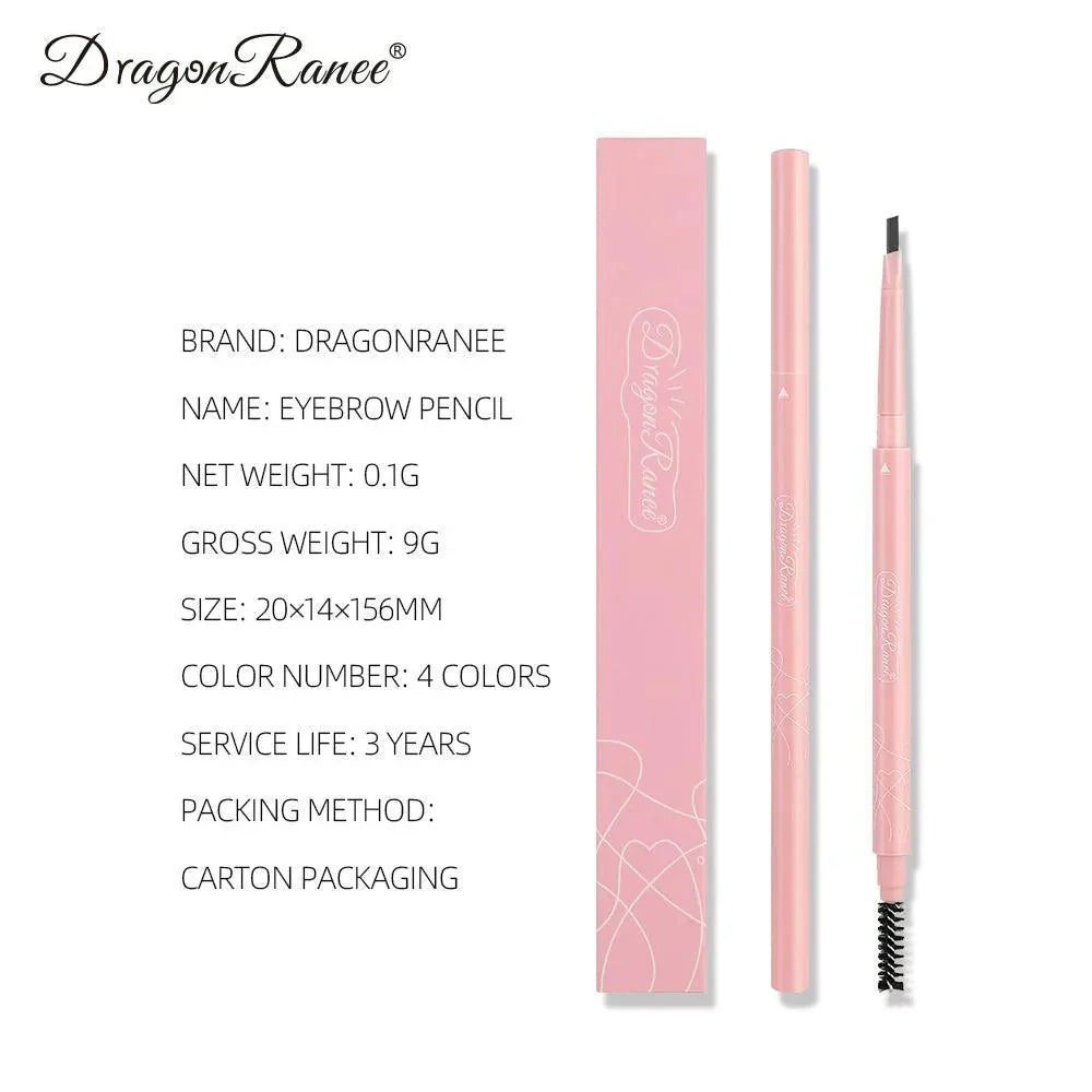 Dragon Ranee 2 In 1 Eyebrow Pencil – Natural Waterproof Smooth - Buy Online in Pakistan at Cosmia.pk