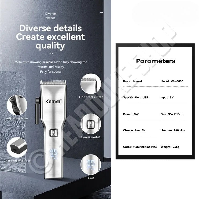 Kemei Professional Hair Clipper - Buy Online in Pakistan at Cosmia.pk