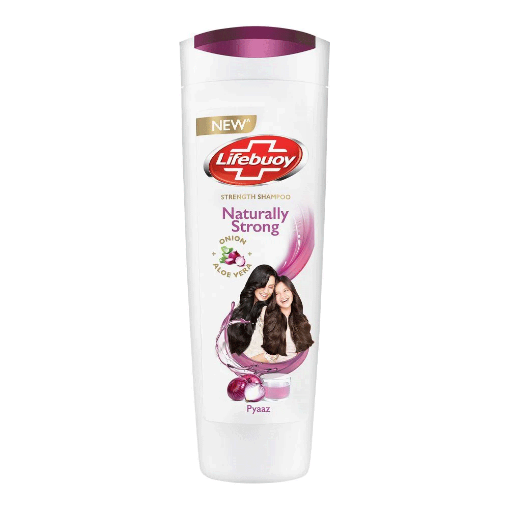 Lifebuoy Naturally Strong Onion & Aloe Vera Shampoo 175ml - Buy Online in Pakistan at Cosmia.pk