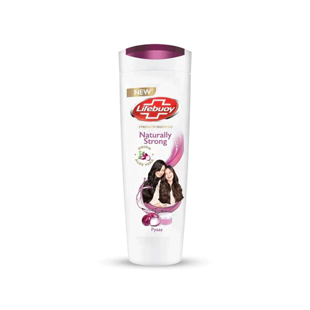 Lifebuoy Naturally Strong Onion & Aloe Vera Shampoo 370ml - Buy Online in Pakistan at Cosmia.pk
