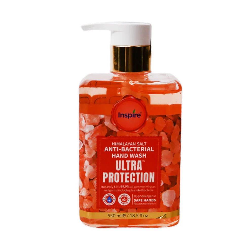 INSPIRE antibacterial ultra protection hand wash- 550ml - Buy Online in Pakistan at Cosmia.pk