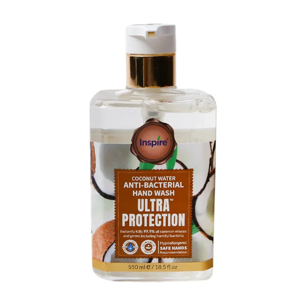INSPIRE antibacterial ultra protection hand wash- 550ml - Buy Online in Pakistan at Cosmia.pk