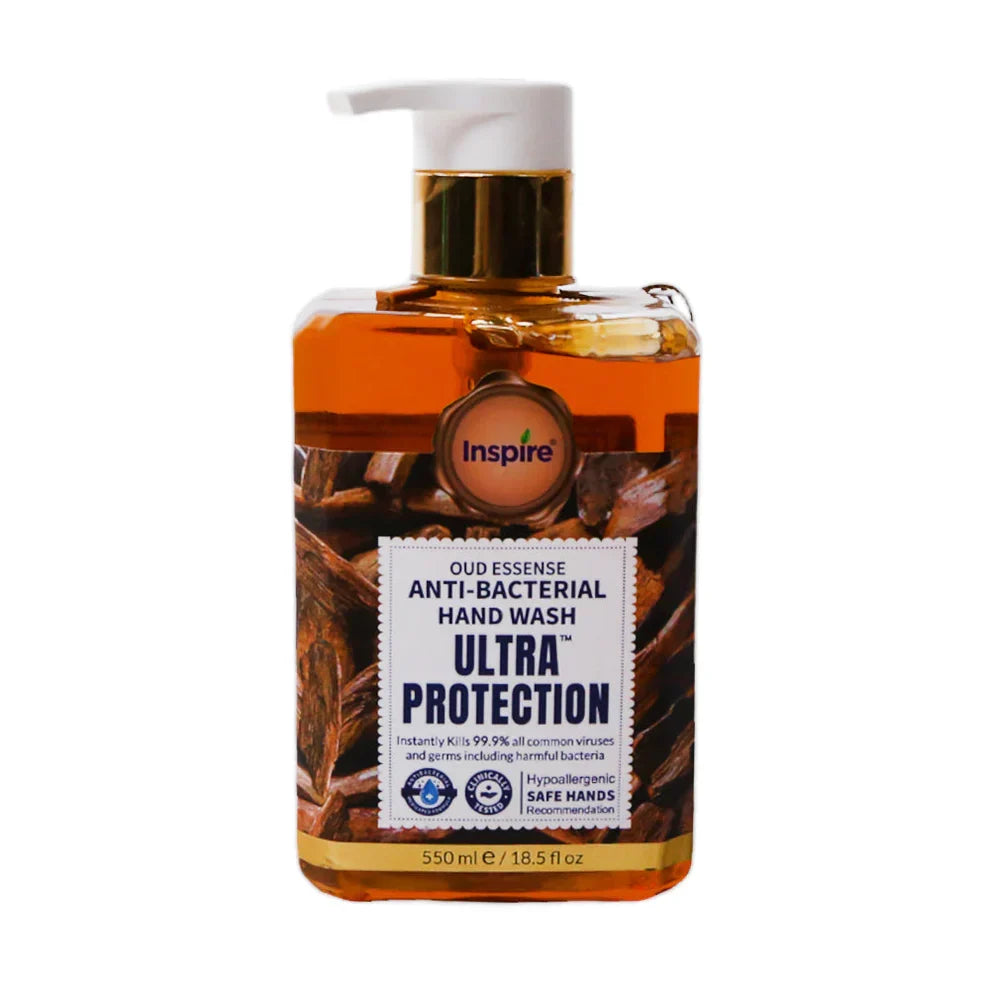INSPIRE antibacterial ultra protection hand wash- 550ml - Buy Online in Pakistan at Cosmia.pk