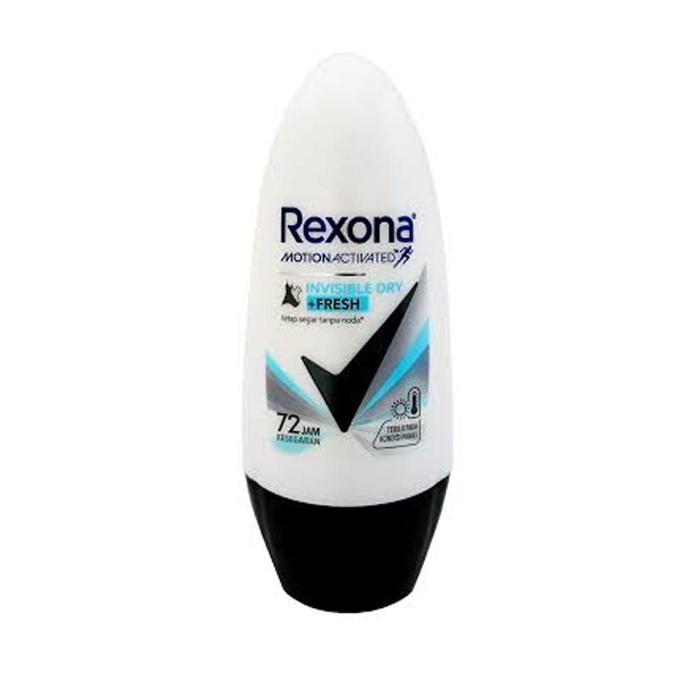 Rexona Invisible Dry+fresh Roll On 45ml - Buy Online in Pakistan at Cosmia.pk