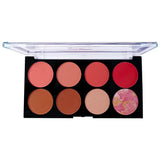 Glamorous Face 8 Color Ultra Blush on Palette - Buy Online in Pakistan at Cosmia.pk