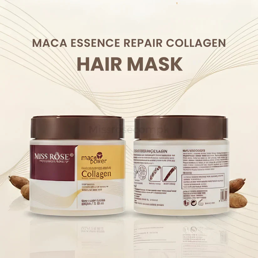Miss Rose  Collagen Hair Mask - 500ml - Buy Online in Pakistan at Cosmia.pk