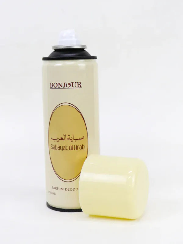 Bonjour Deodorant Spray Sabayat-ul-Arab - 200ML - Buy Online in Pakistan at Cosmia.pk