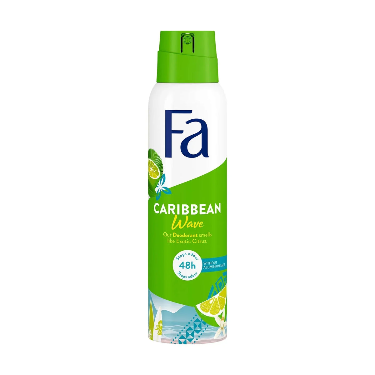 Fa Deodorant Caribbean Lemon Exotic Fresh 200ml - Buy Online in Pakistan at Cosmia.pk