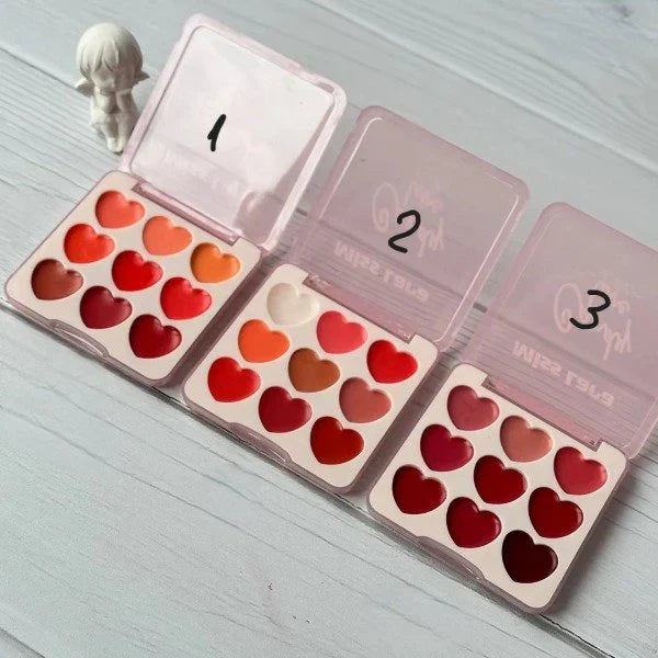 Miss Lara Heart Candy Solid lipstick Ultimate candy love Lip Palette - Buy Online in Pakistan at Cosmia.pk