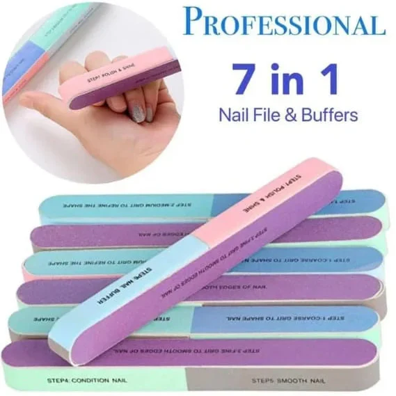 7 in 1 Nail Filer Buffer Shiner - Buy Online in Pakistan at Cosmia.pk