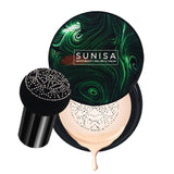 Sunisa air CC cream compact open with sponge