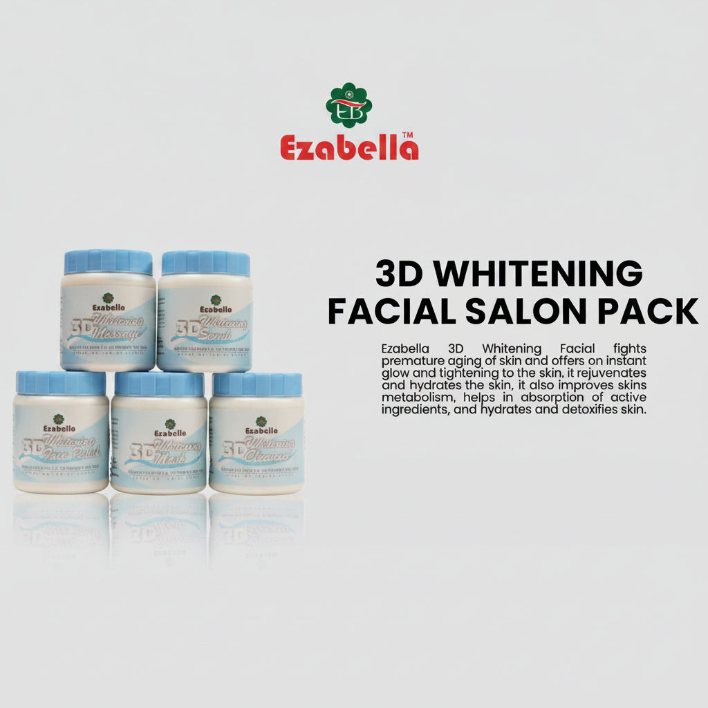 Ezabella 3D Whitening Facial Salon - 5 Pack - Buy Online in Pakistan at Cosmia.pk