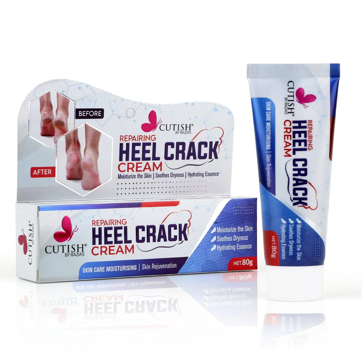 Cutish Heel Care Foot Cream - 80g - Buy Online in Pakistan at Cosmia.pk