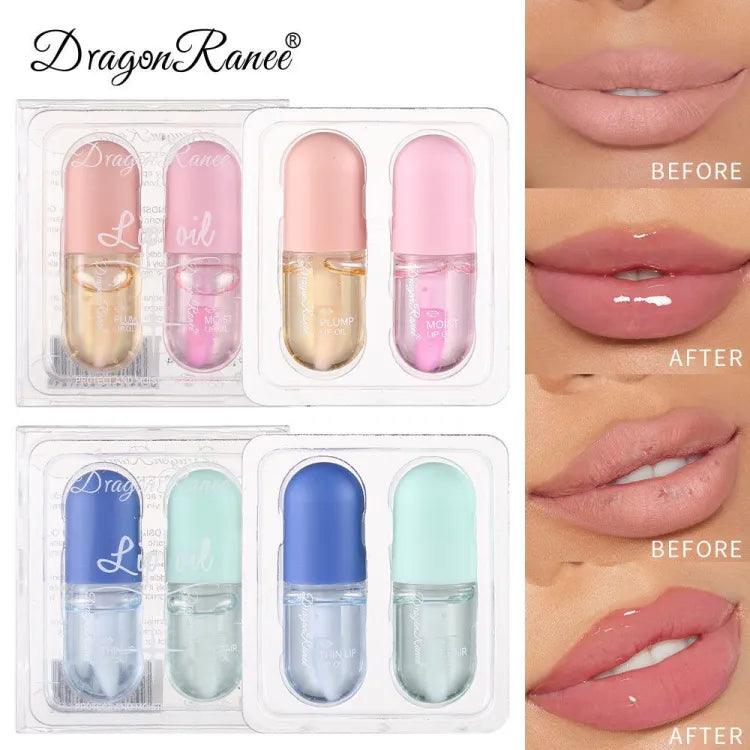 Dragon Ranee 2 Pcs Instant Volumizing Lips Plumper Essential Oil - Buy Online in Pakistan at Cosmia.pk