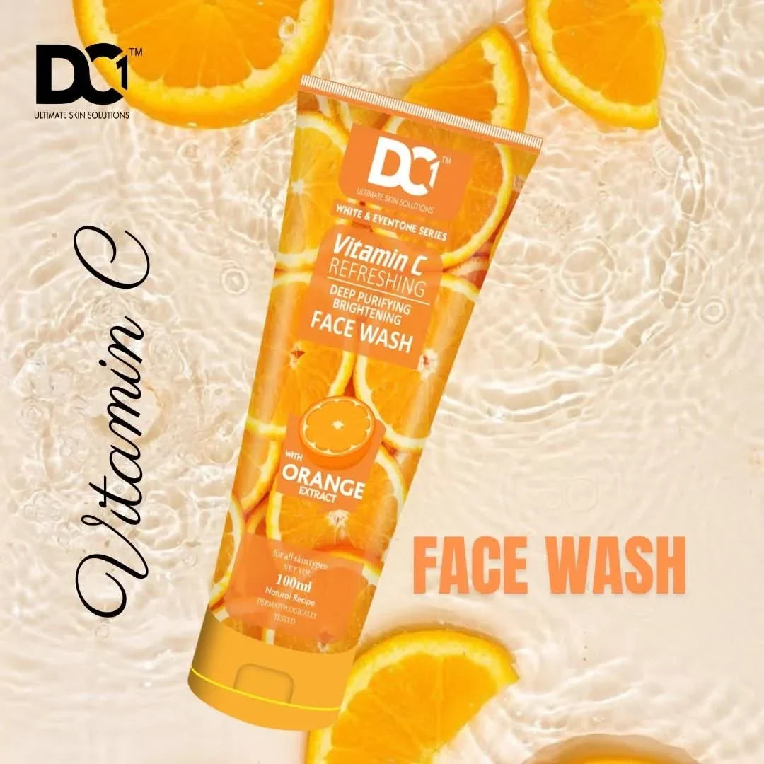 DC1 Vitamin Refreshing Deep Purifing Face Wash -100ml - Buy Online in Pakistan at Cosmia.pk