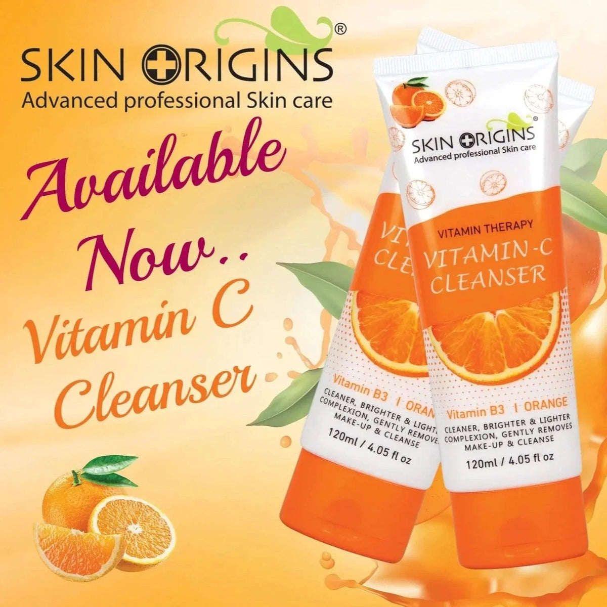 Skin Origins Vitamin C Cleanser 120ml - Buy Online in Pakistan at Cosmia.pk