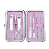 Luxury 7-in-1 Stainless Steel Manicure Pedicure Grooming Kit - Buy Online in Pakistan at Cosmia.pk