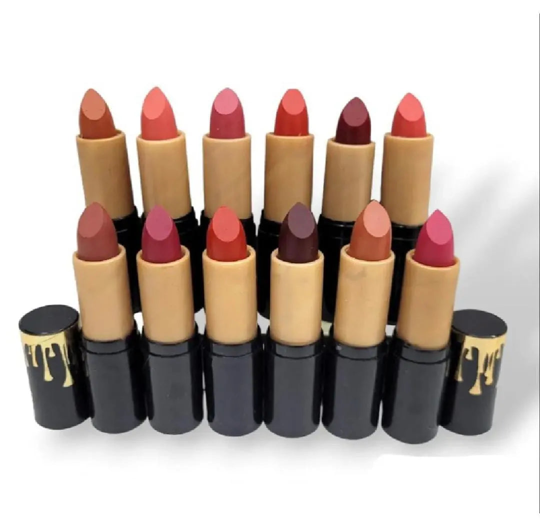 Pack Of 12 Piece Matte Lipstick Multicolour Pack - Buy Online in Pakistan at Cosmia.pk