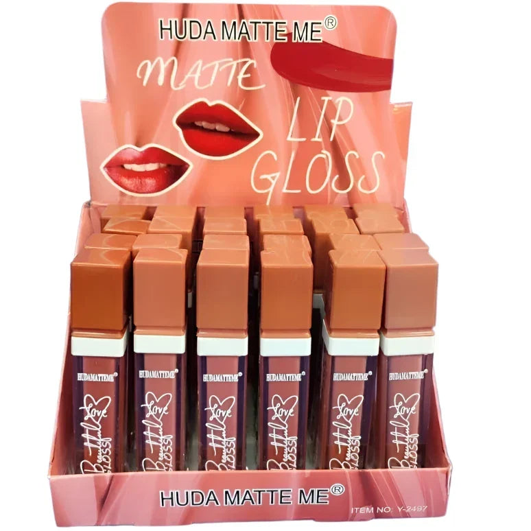 Huda Matte Me Lip Gloss Set (6 Pcs) - Buy Online in Pakistan at Cosmia.pk