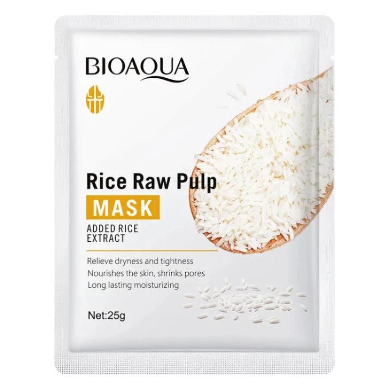 6 in 1 Bioaqua Rice Pulp Glow Moisturizing Skin Set - Buy Online in Pakistan at Cosmia.pk