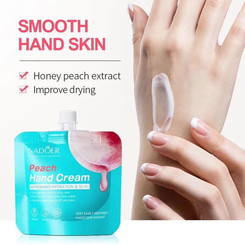 Sadoer Peach Hand Cream – 30g - Buy Online in Pakistan at Cosmia.pk