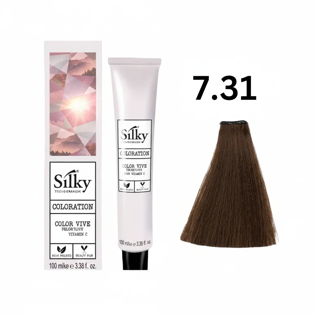 Silky 7.31 Hair Color – 100ml - Buy Online in Pakistan at Cosmia.pk