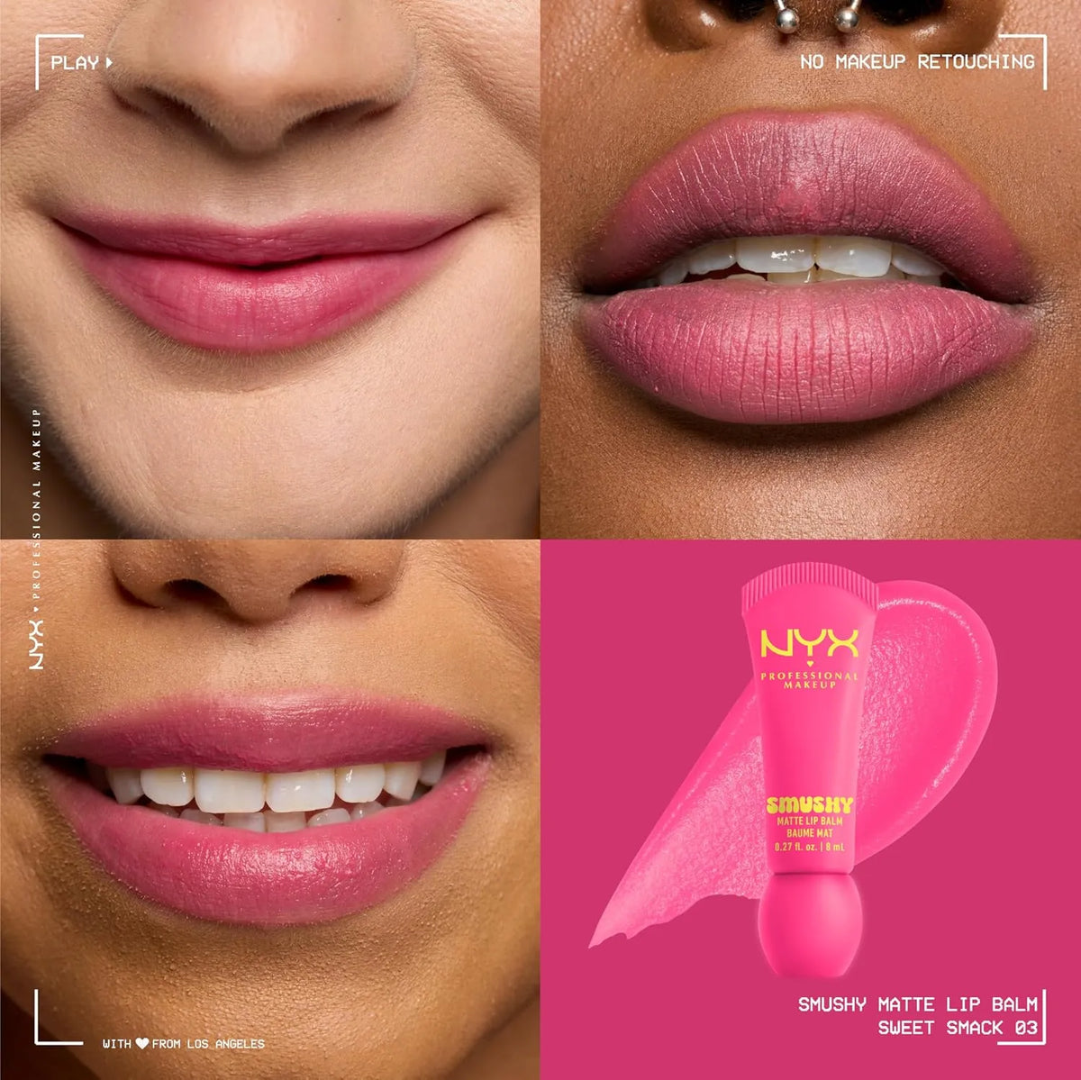 NYX Professional Makeup - Smushy Matte Lip Balm - 8ml - Buy Online in Pakistan at Cosmia.pk