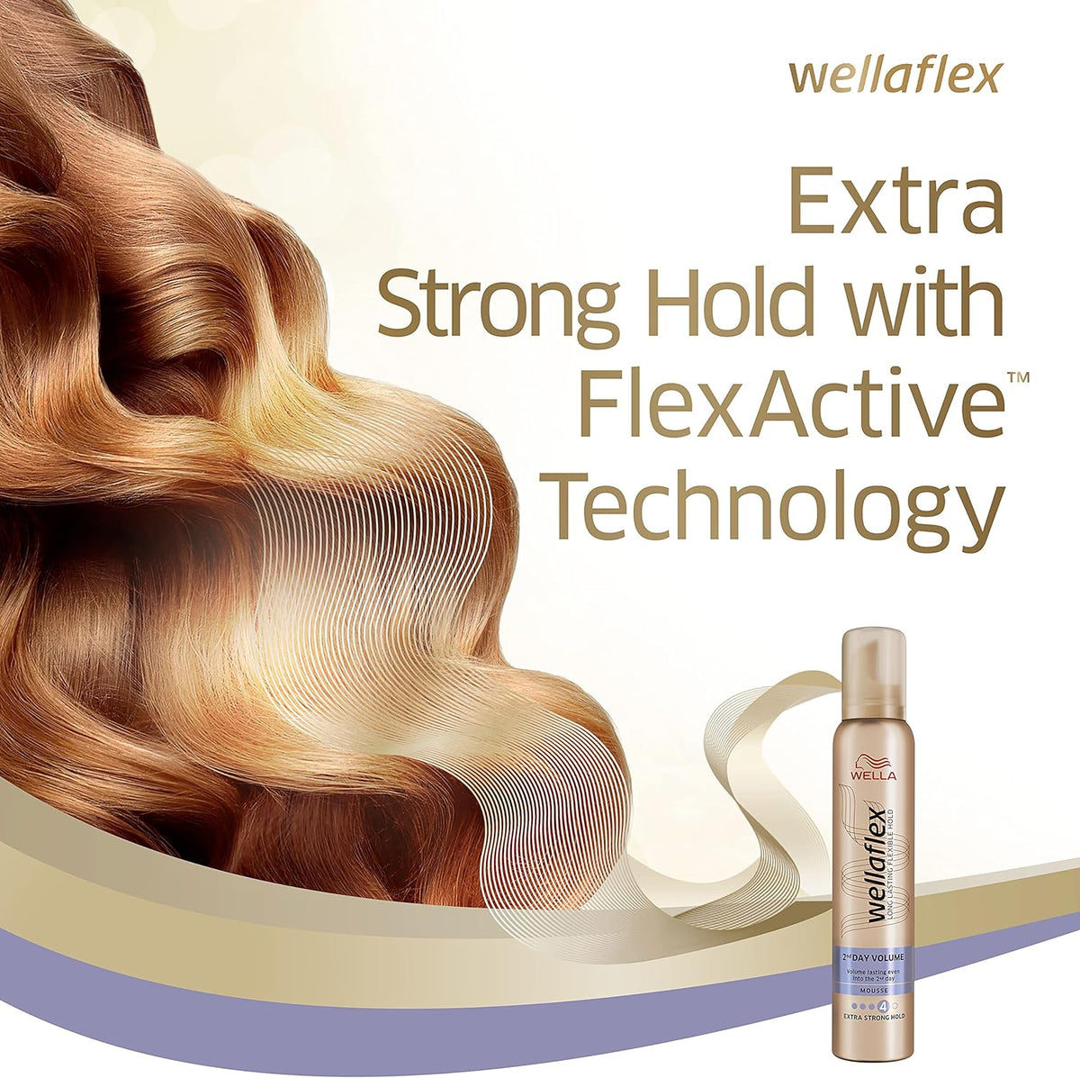 Wella Wellaflex 2Nd Day Volume 4 Hair Mousse 250ml - Buy Online in Pakistan at Cosmia.pk