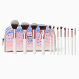 BH Cosmetics Crystal Quartz - 12 Piece Brush Set And Bag - Buy Online in Pakistan at Cosmia.pk
