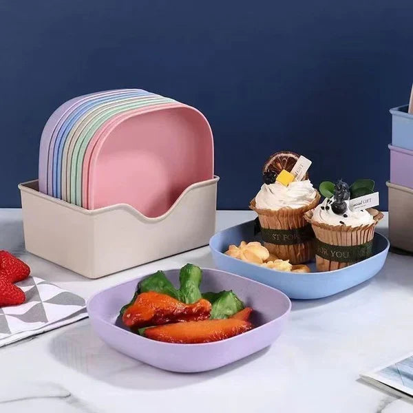 Multi-Function Mini Square Plates Set - Buy Online in Pakistan at Cosmia.pk