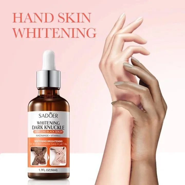 Sadoer Dark Knuckle Whitening Niacinamide Vitamin C Body Serum - 50ml - Buy Online in Pakistan at Cosmia.pk