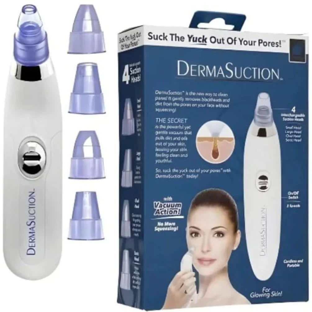 Derma Suction 4 in 1 Black Head Remover Machine - Buy Online in Pakistan at Cosmia.pk