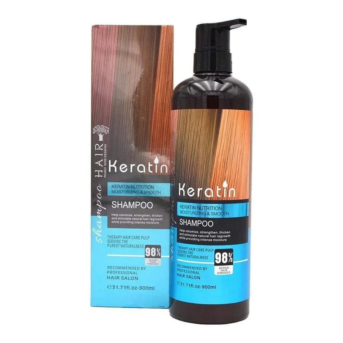 Keratin Nutrition Moisturising And Smooth Shampoo - 900ml - Buy Online in Pakistan at Cosmia.pk