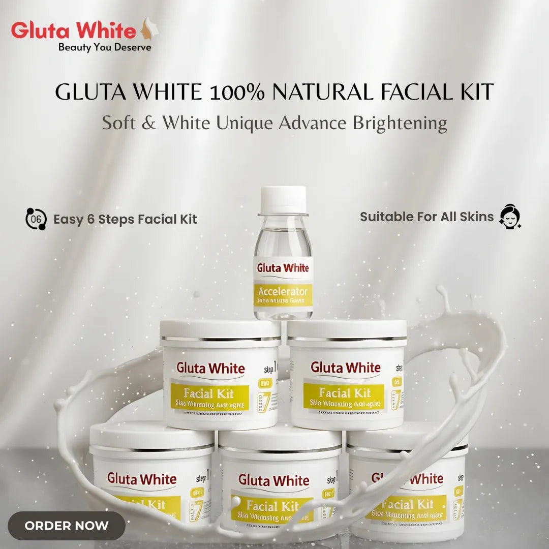 Gluta White 100% Natural Facial Kit – Soft & White Unique Advance - Buy Online in Pakistan at Cosmia.pk