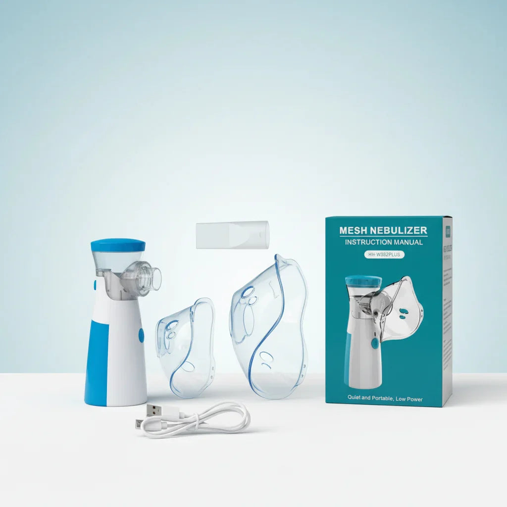 Portable Handheld Mesh Nebulizer – HH-W302 PLUS - Buy Online in Pakistan at Cosmia.pk
