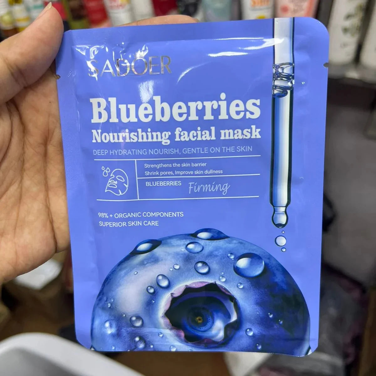 Sadoer Facial Mask - 25 Pcs - Buy Online in Pakistan at Cosmia.pk