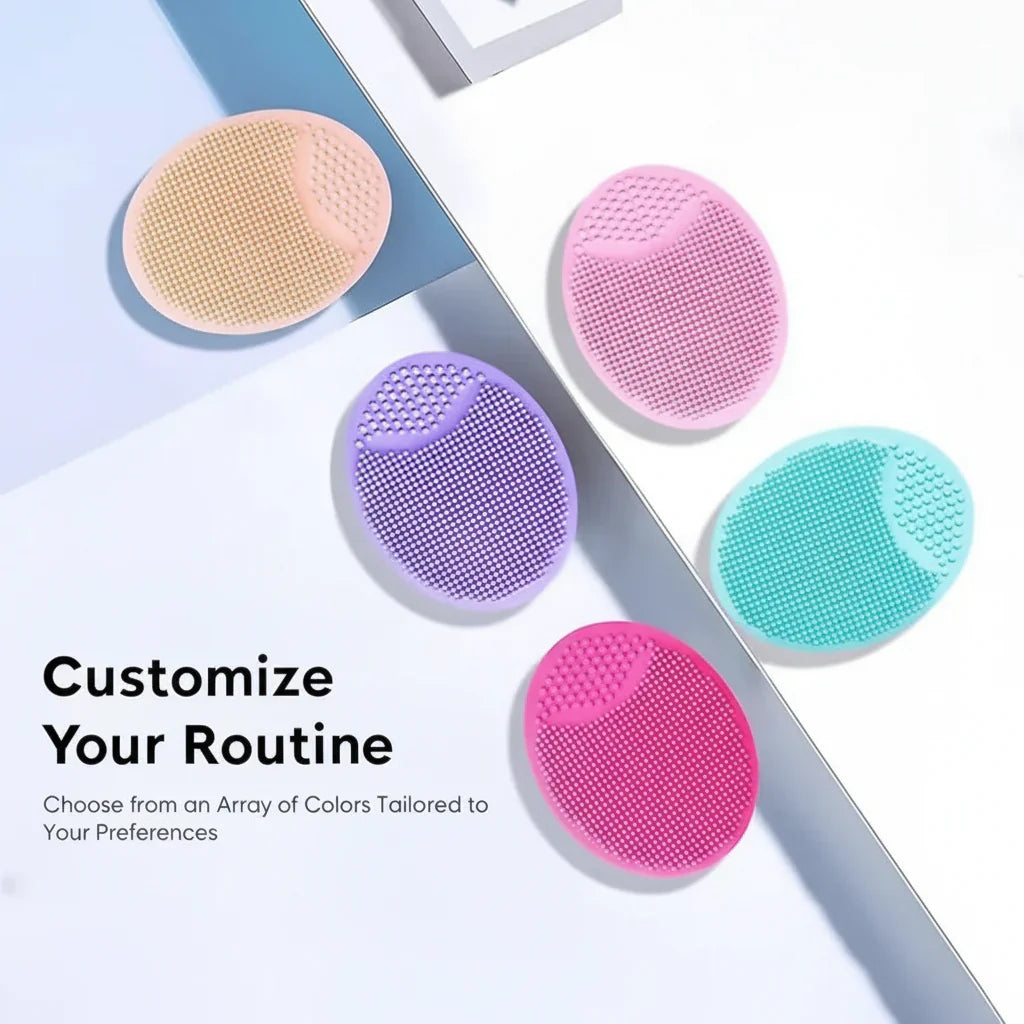 Portable Facial Cleaning Mat Pad Scrubber Silicone Face Cleansing - Buy Online in Pakistan at Cosmia.pk