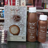 City Girl Rice skin Polish With Free Capsules - Buy Online in Pakistan at Cosmia.pk