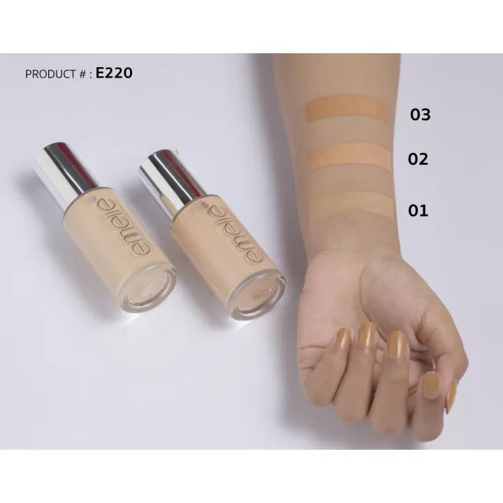 Emelie Cosmetics - Super Smooth Foundation - Buy Online in Pakistan at Cosmia.pk
