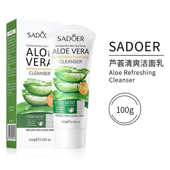 SADOER Aloe Vera Moisturizer Cleansers 100g - Buy Online in Pakistan at Cosmia.pk