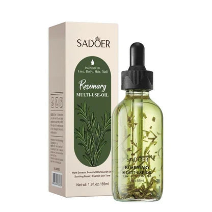 Sadoer Face, Body , Hair , Nail Multi Use Rosemary  Oil 55ml - Buy Online in Pakistan at Cosmia.pk
