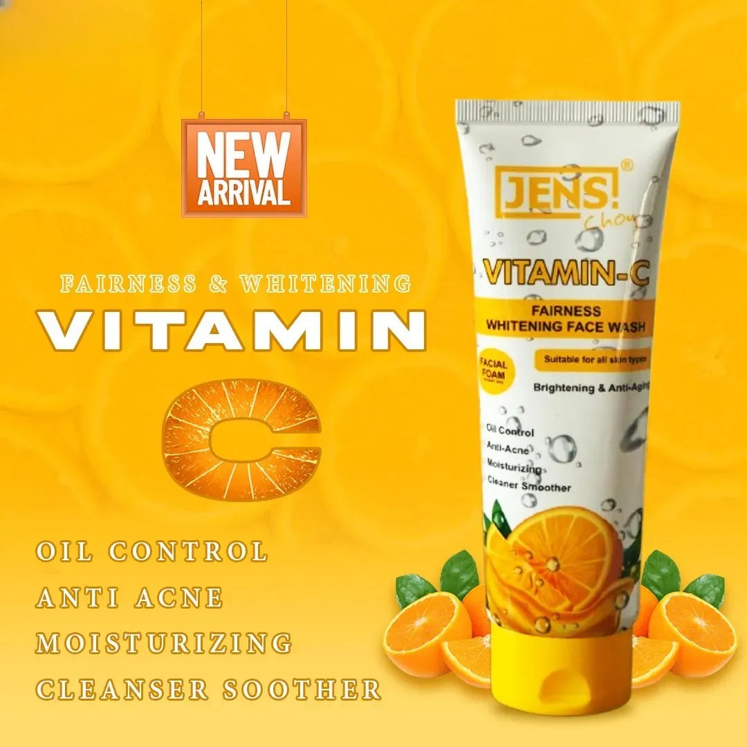 Jens Choy Vitamin C Face Wash - Buy Online in Pakistan at Cosmia.pk