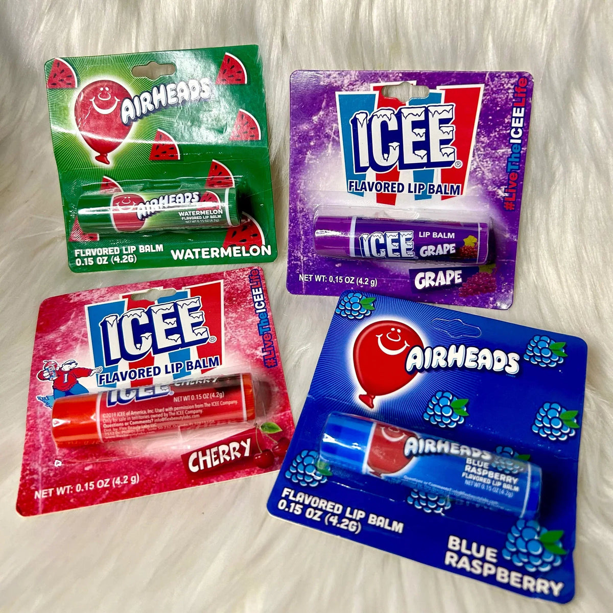 Airheads Lip Balms - 4 Flavors - Buy Online in Pakistan at Cosmia.pk