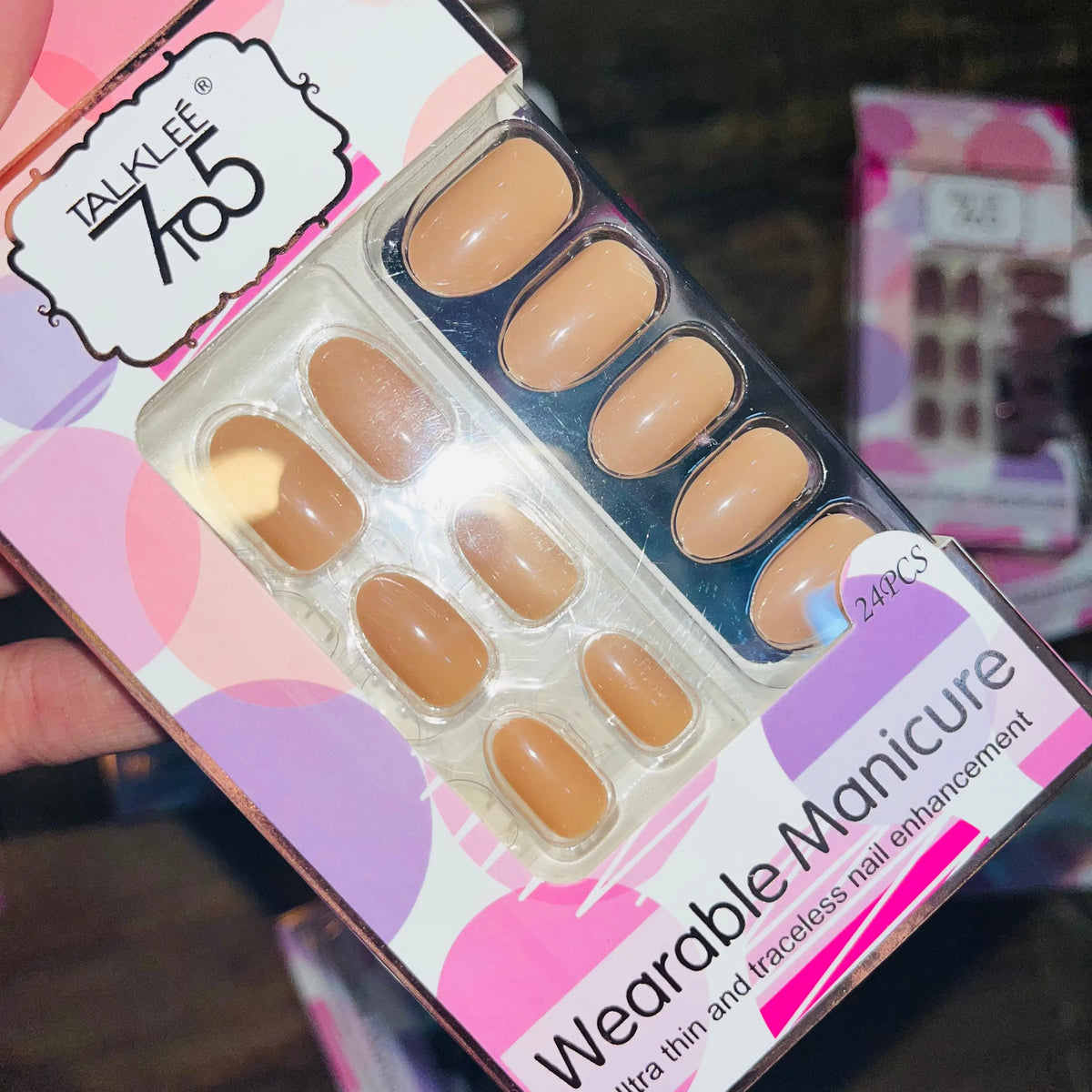 7To5 Talklee Wearable Artifical Nails With Free Stickers - Buy Online in Pakistan at Cosmia.pk